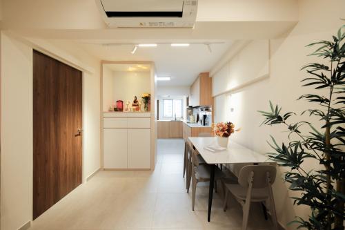 Scandinavian Living Room at 128 Bukit Merah View