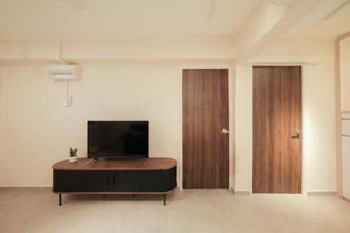 Scandinavian Living Room at 128 Bukit Merah View