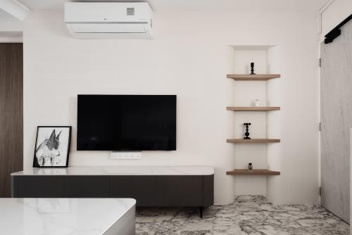 Modern Living Room at 410 Tampines