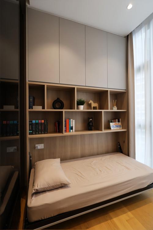 Contemporary Bedroom at 3  Bedroom Condo @ Cairnhill