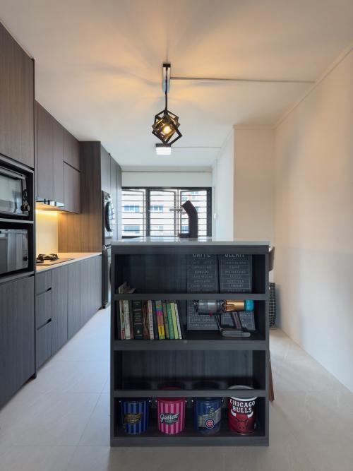 Modern Kitchen at Blk 406 Tampines St 41