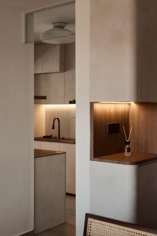 Minimalist Kitchen at 63 Sims Place