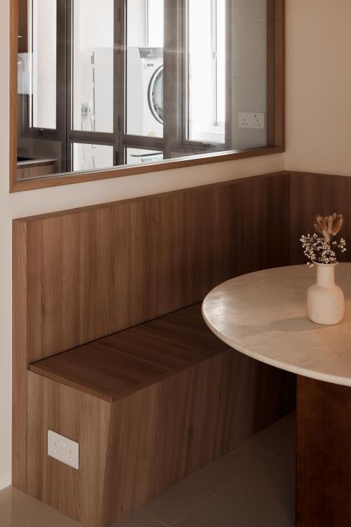 Minimalist Dining Room at 239B Boon Lay Drive