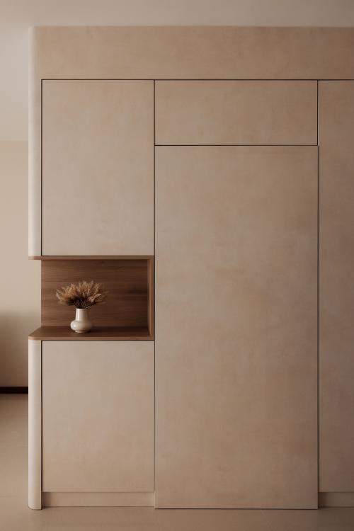 Minimalist Entryway at 239B Boon Lay Drive