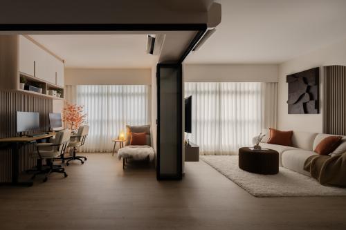 Scandinavian Home Office at 325B Sumang Walk