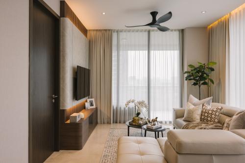 Modern Living Room at Parc Clematis