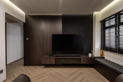 Contemporary Living Room at Ang Mo Kio