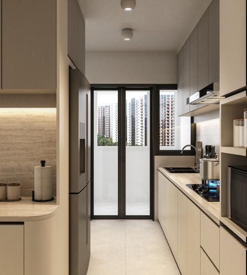 Modern Kitchen at Towner Road