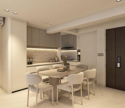 Modern Dining Room at Towner Road