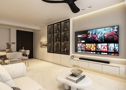 Modern Living Room at Towner Road