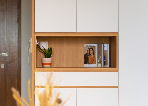 Contemporary Foyer at The Interweave