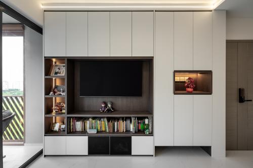 Modern Living Room at 78 Anchorvale Crescent OLA Condo