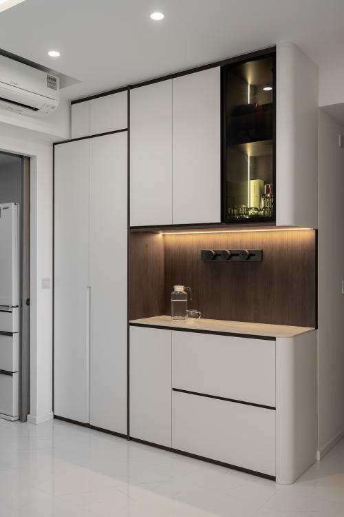 Modern Kitchen at 78 Anchorvale Crescent OLA Condo