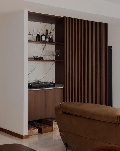 Contemporary Pantry at Icon Residence