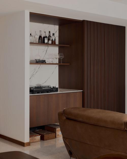Contemporary Pantry at Icon Residence