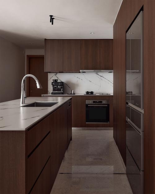 Contemporary Kitchen at Icon Residence