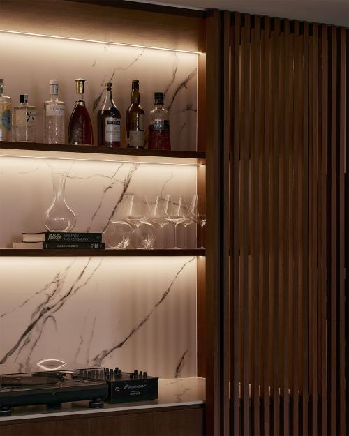 Contemporary Pantry at Icon Residence