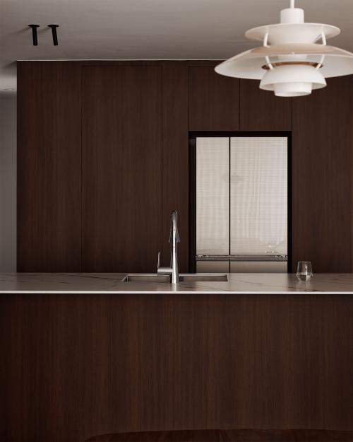 Contemporary Kitchen at Icon Residence