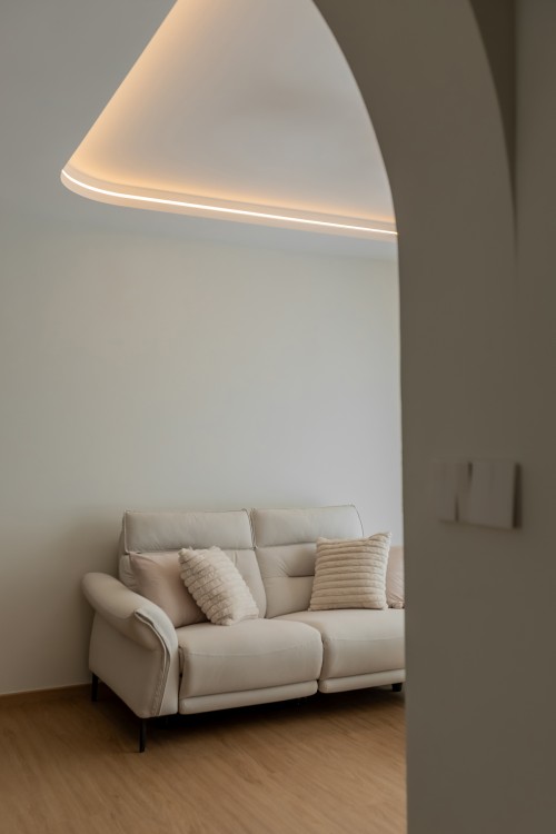Scandinavian Living Room at Sengkang East Avenue
