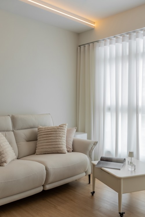 Scandinavian Living Room at Sengkang East Avenue