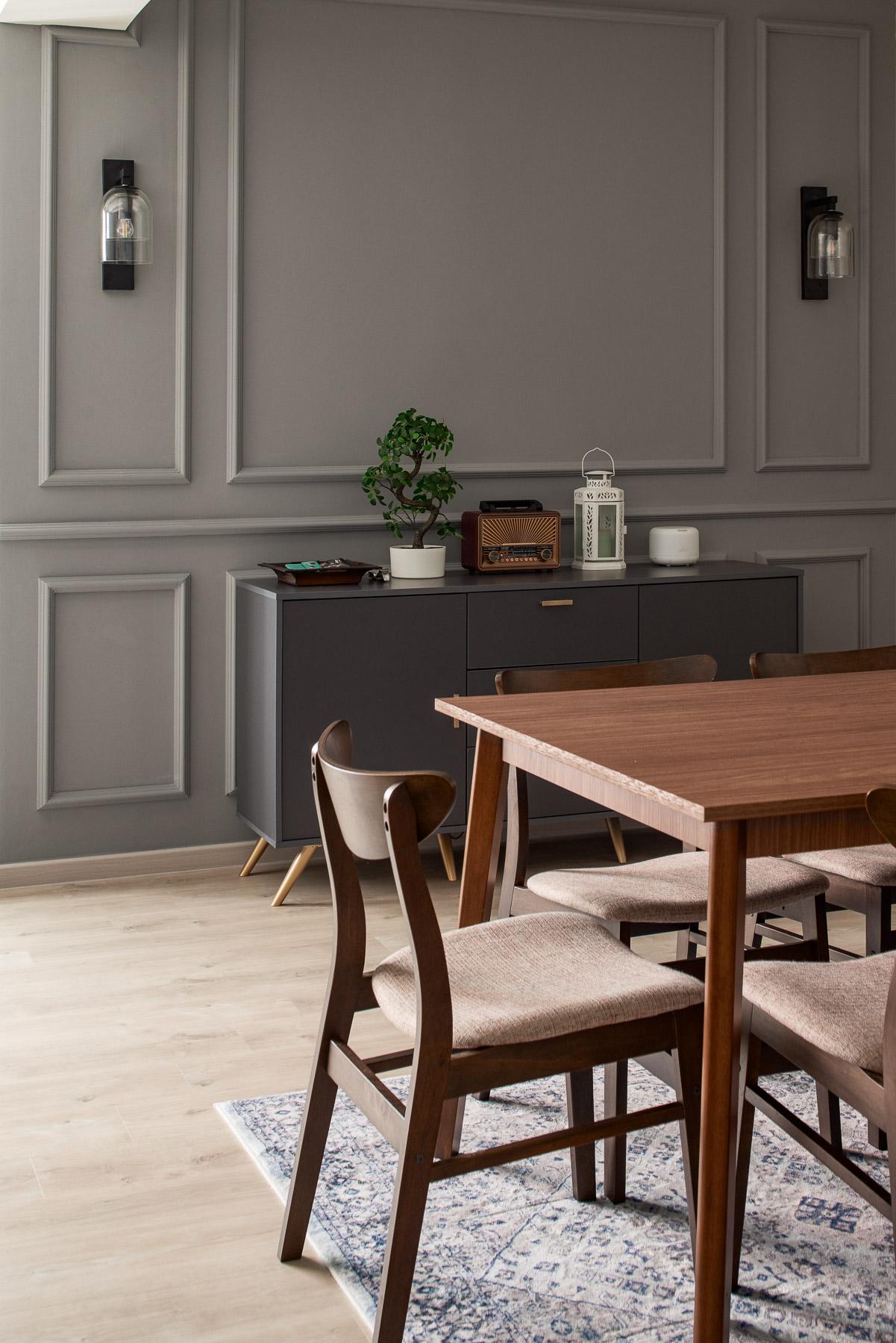 Country Living Room with Armchairs and Coffee Table
