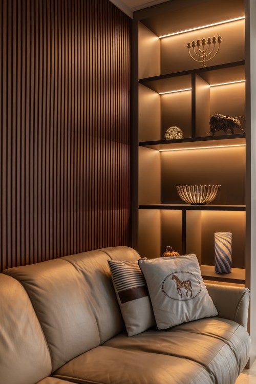 Contemporary Living Room at Bishan Street 22