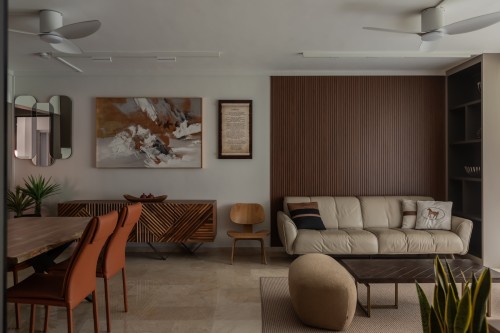 Contemporary Living Room at Bishan Street 22