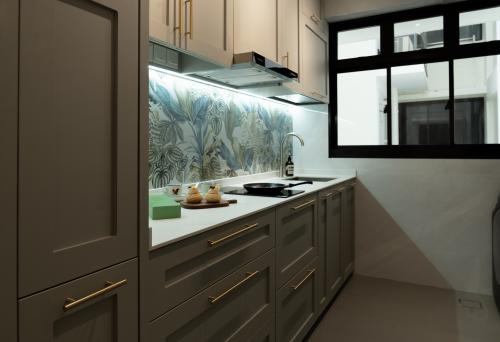 Contemporary Kitchen at Punggol Point Cove