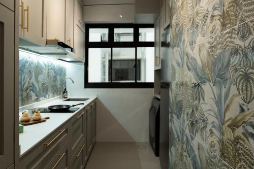 Contemporary Kitchen at Punggol Point Cove
