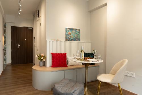 Contemporary Dining Room at Punggol Point Cove