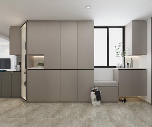 Modern Foyer at Affinity at Serangoon
