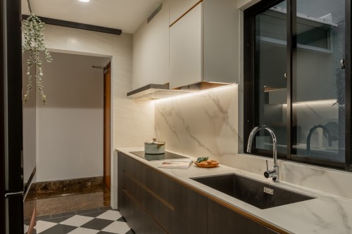 Contemporary Kitchen at The Sterling