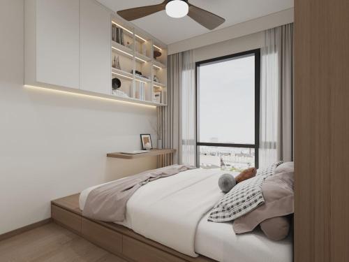 Minimalist Bedroom at OLA