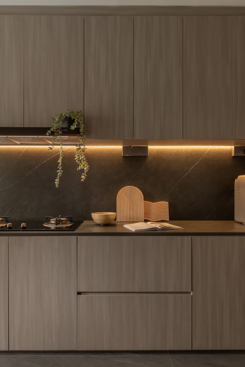Minimalist Kitchen at Boon Tiong Road