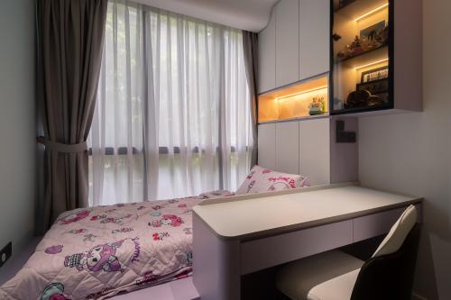 Contemporary Kids Room at New 3 Bedroom EC @ Ola Sengkang