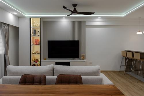 Scandinavian Living Room at 620 Choa Chu Kang St 62