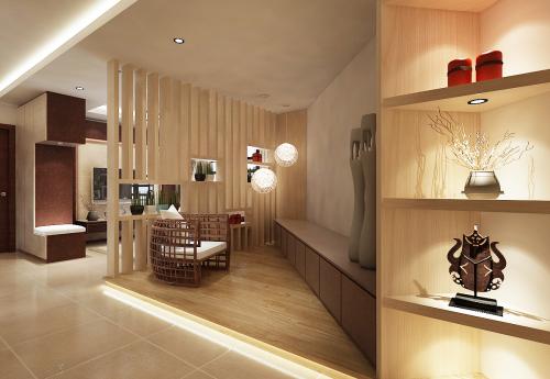 Contemporary Hallway at Compassvale Crescent