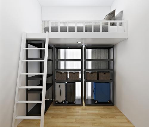 Contemporary Bedroom at Rivere