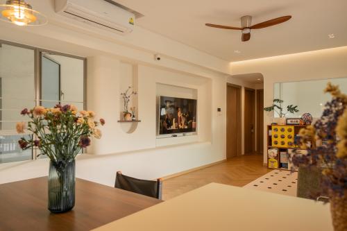 Modern Living Room at Trevista