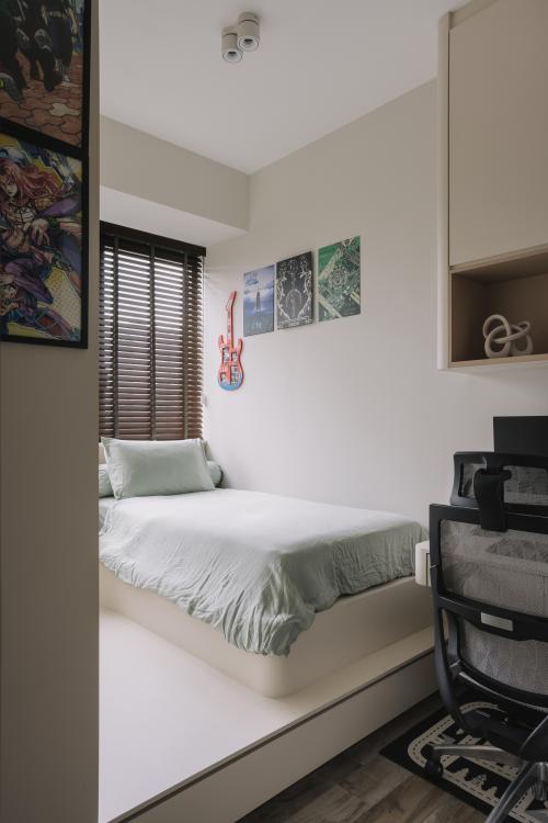 Scandinavian Bedroom at Skyline Residences II