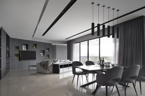 Modern Living Room at The Interlace