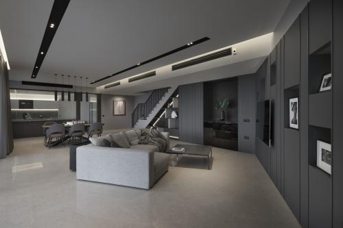 Modern Living Room at The Interlace