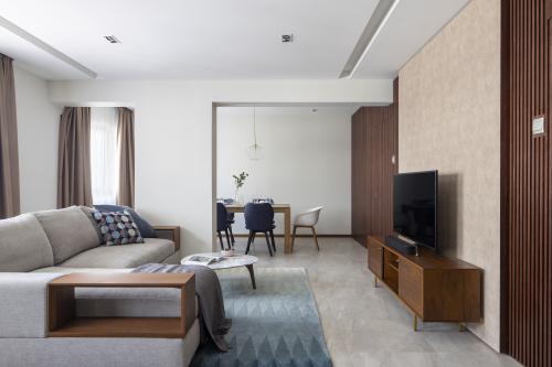 Scandinavian Living Room at Jalan Rumah Tinggi