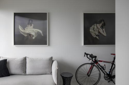 Modern Living Room at One Amber