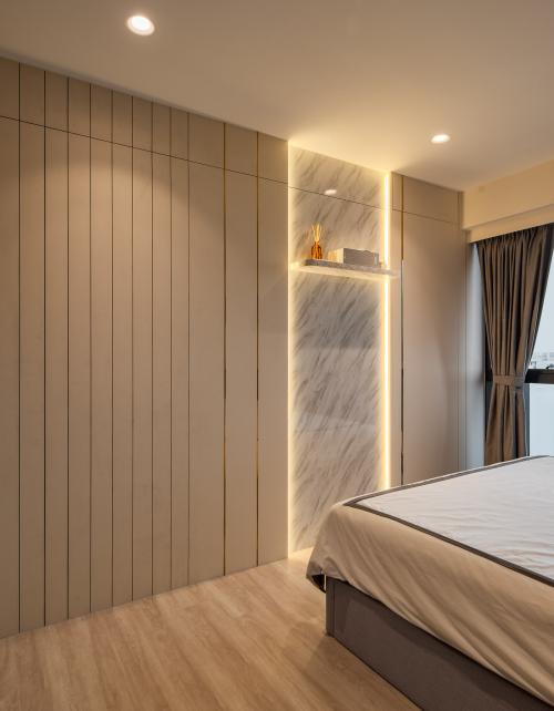 Contemporary Bedroom at canberra cresent