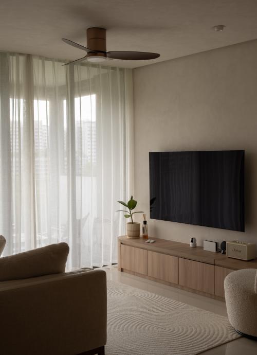 Scandinavian Living Room at Treasure Crest