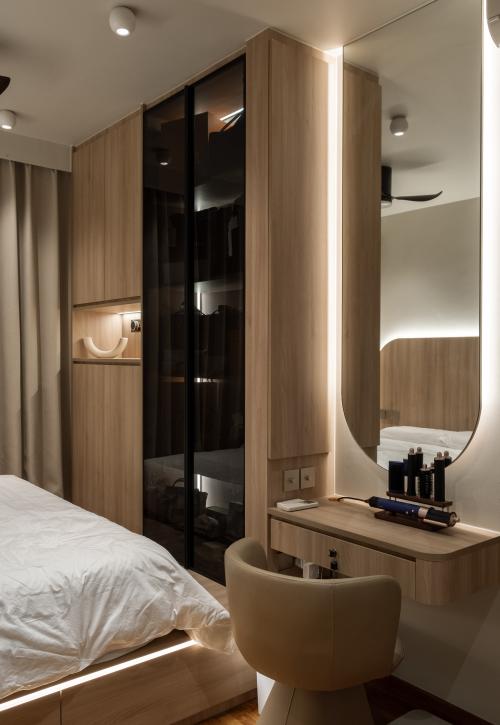 Scandinavian Bedroom at Treasure Crest