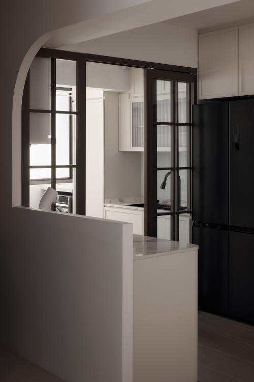 Modern Kitchen at Punggol Point Cove