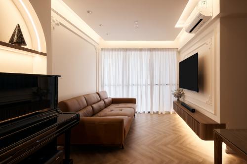 Modern Living Room at Parc Central Residences