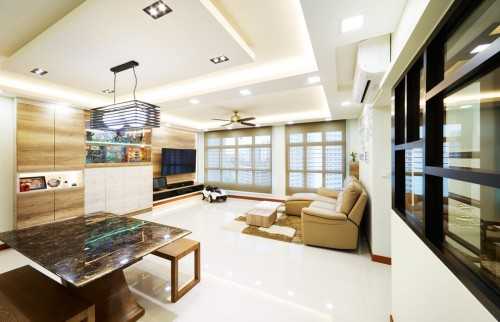 Asian Living Room at Choa Chu Kang - Blk 803D Keat Hong (HDB)